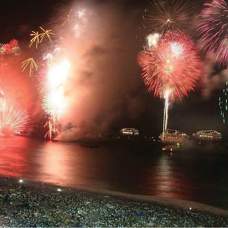 Vista Lateral Praia De Copacabana Rio de Janeiro Ngoại thất bức ảnh